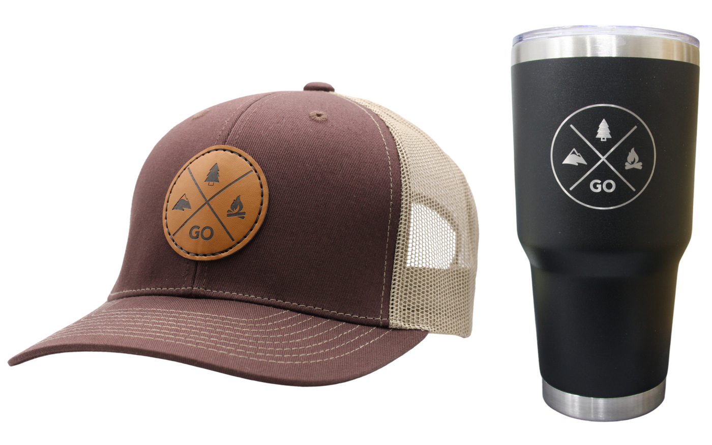 GO OUT HAT (+) FREE TUMBLER
